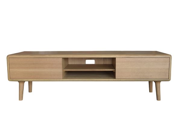 Tủ tivi Bridge màu gỗ tự nhiên nhẹ nhàng tinh tế