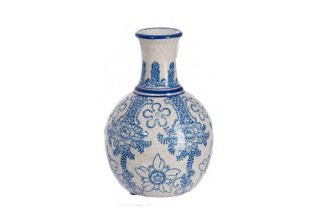 Bình gốm Oriental blue 2