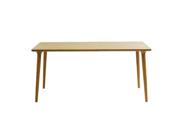 Bàn ăn Bridge gỗ 6 chỗ 1,6m màu tự nhiên