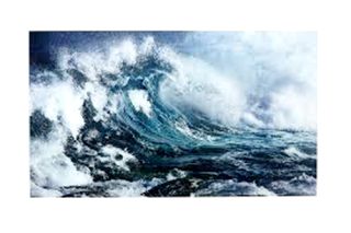 Tranh kính WAVE GLASS  60326K