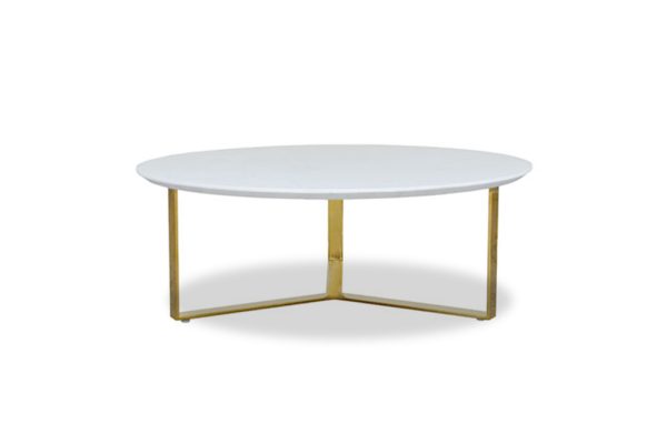 Bàn nước Opal mặt đá màu trắng tinh tế sang trọng