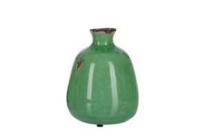 Bình gốm màu xanh lá