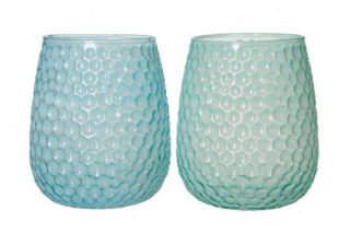 Chân nến thủy tinh ball