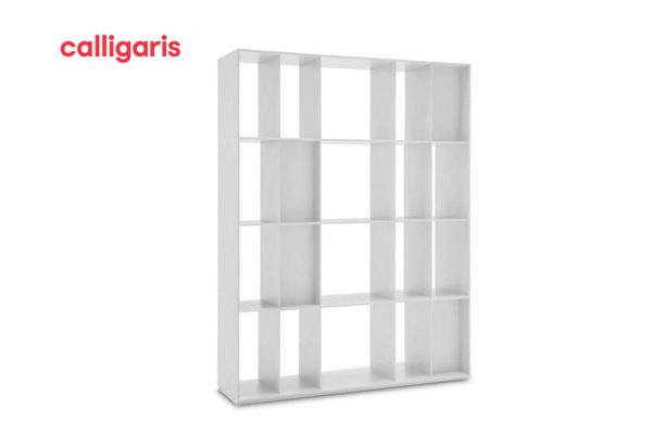 Kệ sách Division F – màu trắng