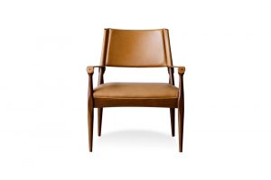 Armchair Maxne bọc da hiện đại sang trọng