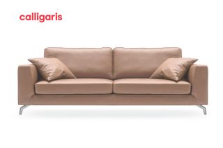 Carre Buckskin Sofa