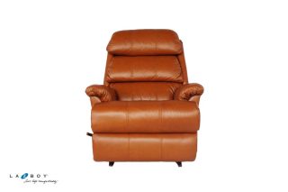 Ghế thư giãn Lazboy Canyon Da Cognac (Chỉnh Cơ 10T)