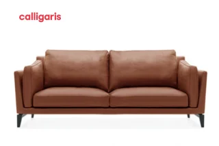 Sofa Queens 3 Chỗ 2m3 (Leather Hezelnut Emotion L1U)