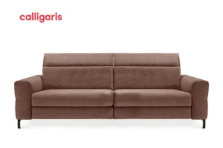 Sofa Norma 3 Chỗ 2m1 Điện (Leather Acajou Emotion L3K)