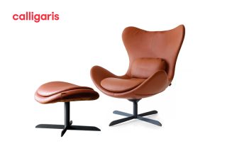 Armchair Lazy (Kèm Đôn, Da bò Jasper L3E)