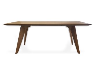 Bàn ăn yên khê 8 chỗ màu nâu hiện đại