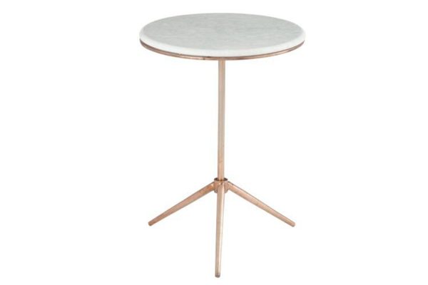 Bàn bên Trip lonok nhỏ gọn màu trắng sang trọng