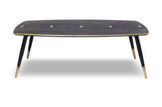 Bàn nước Art deco màu nâu tinh tế hiện đại