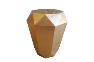 Bàn bên Diamond màu đồng kiểu dáng nghệ thuật hiện đại