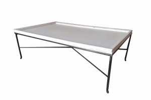 Bàn nước Iron màu trắng tinh tế hiện đại