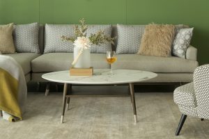 Bàn nước Pio màu trắng hiện đại sang trọng