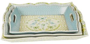 Bộ 3 khay họa tiết chuồn chuồn BG9017