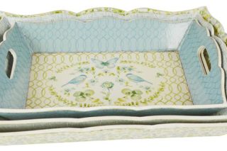 Bộ 3 khay họa tiết chuồn chuồn BG9017