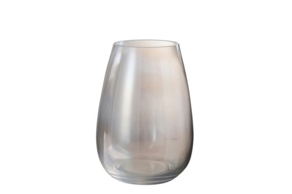 Vase Egg Glass Nacre