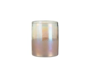 Bình hoa Rnd H.Glass Pink S 3613J