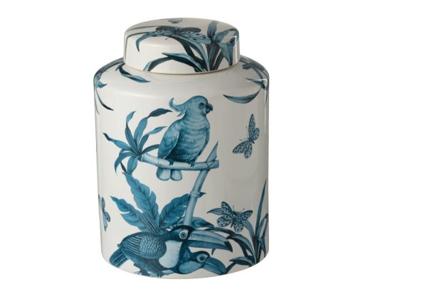 Bình trang trí Lid Birds size L