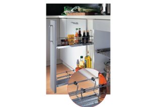 Bộ rổ kéo 2 tầng