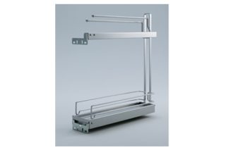 Bộ rổ kéo treo khăn 150mm