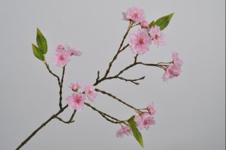 Hoa đào màu hồng 65cm