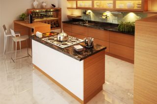 Bar & đảo bếp Calypso