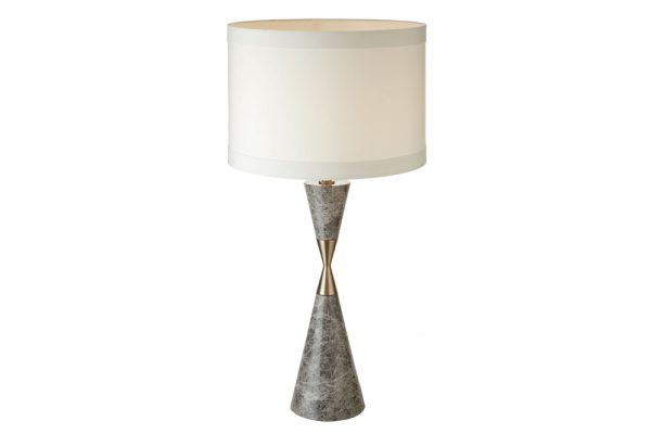 Lamp Caius Marb Brass 71x 36