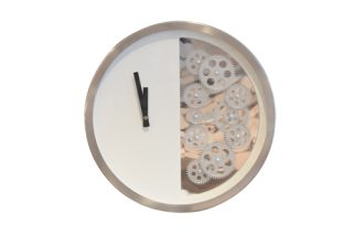 Đồng hồ treo màu trắng D39