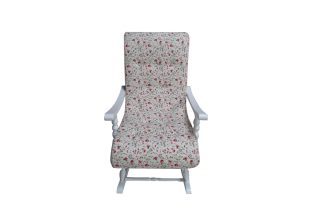 Ghế thư giản Lula nằm dựa thoải mái màu xám trắng sang trọng