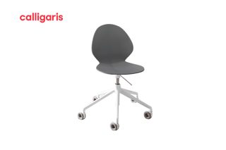 Ghế làm việc xoay Basil Taupe