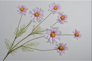 DAISY SPRAY WHITE ROSE 92 CM