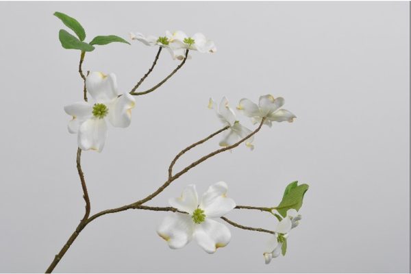 DOGWOOD SPRAY WHITE 68 CM
