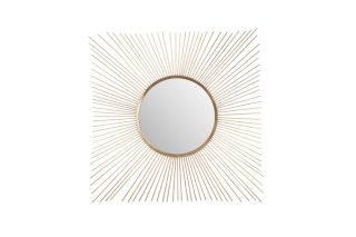 MIRROR SUNRAYS MET/GL GOLD
