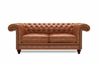 Sofa Maxine 3 Chỗ 2m1 (English Saddle, Da Cognac)