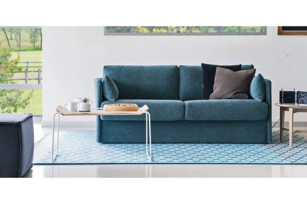 Sofa Urban màu xanh lạ mắt với kiểu dáng hiện đại sang trọng