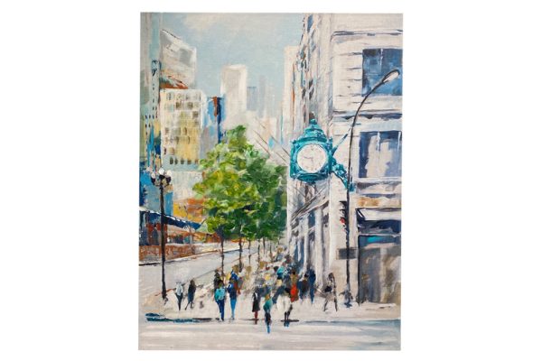 In The City Painting