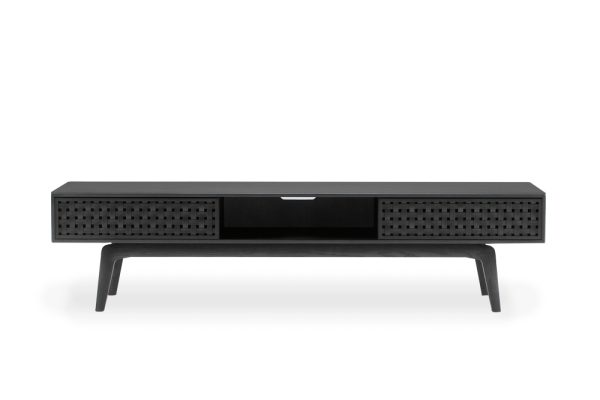 Elegance black TV unit