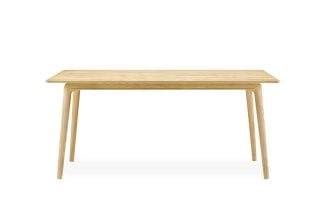 Elegance light wood dining table 1m6