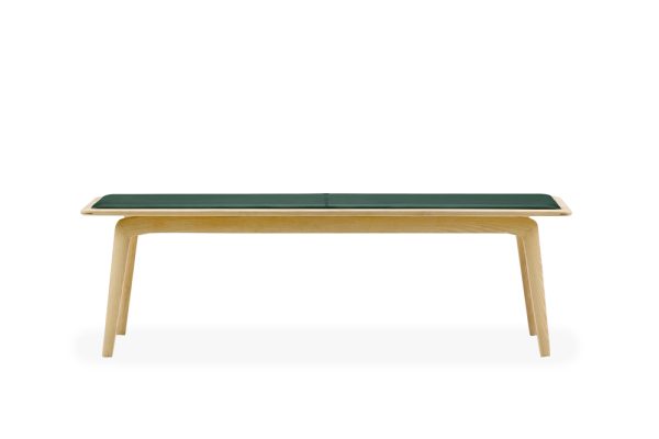 Elegance light wood bench