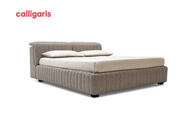 Giường Portland 1m8 Greige S8E/P12B