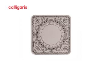 Khung gương Damasco màu xám