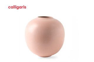 Bình gốm Holly màu hồng