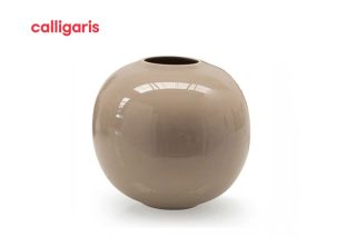 Ceramic vase Holly Taupe