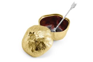 Hũ và muỗng Pomegranate mini MCA