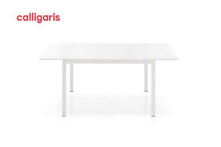 ALADINO WHITE extendable table