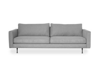 Sofa Bolero 3 chỗ đôn vải xám nhẹ nhàng trang nhã