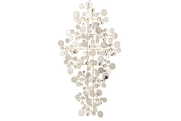 Khung gương trang trí Round Metal